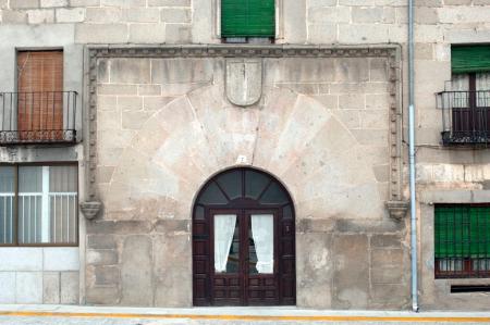 fachada de la casa del conde de Albarreal