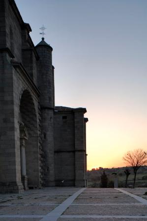 vista atardecer parte de la Iglesia